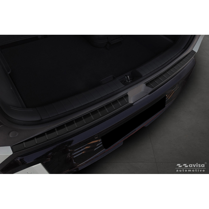 Avisa RVS Achterbumperprotector  KIA EV3 GT 2024- - Matzwart - 2-delig