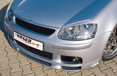 Voorspoilerlip Golf V zonder zijdelingse air-intakes Rieger