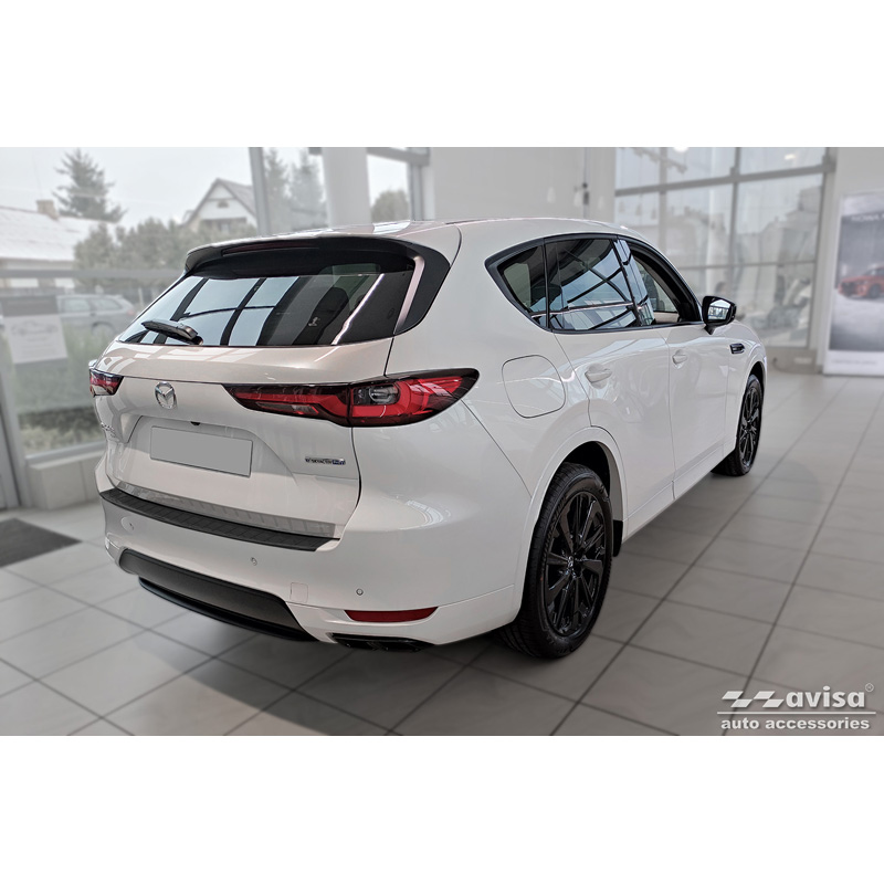 Matzwart RVS Achterbumperprotector  Mazda CX-60 (KH) 2022- 'Ribs'