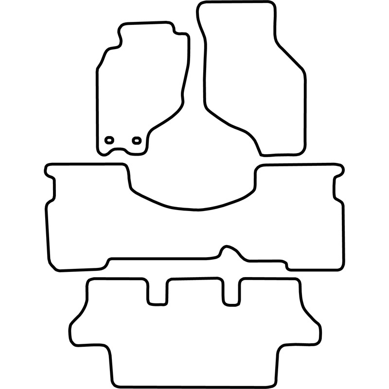 Automatten Velours  Kia Joice 1999-2003
