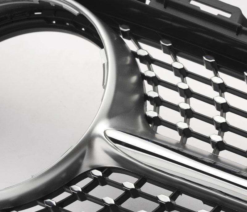 Grill Mercedes W205 13-18 Diamond Glanzend/Chroom