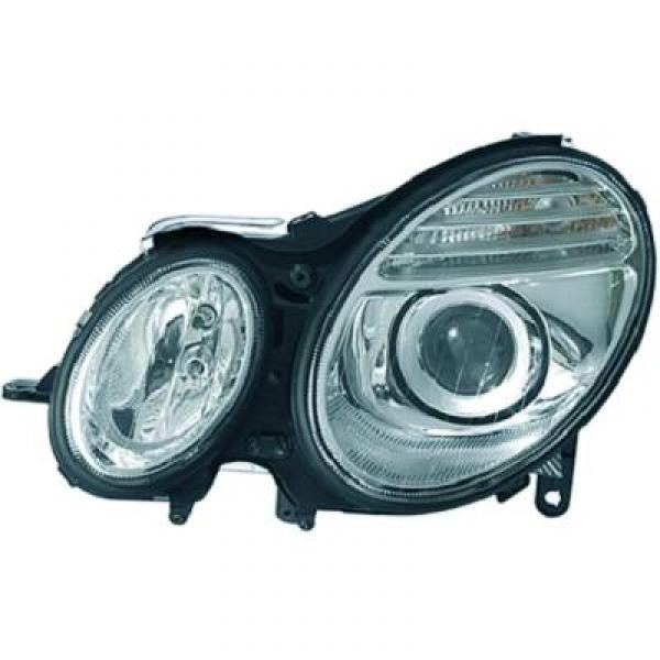 Koplamp links W211 06-09 DEPO H7+H7