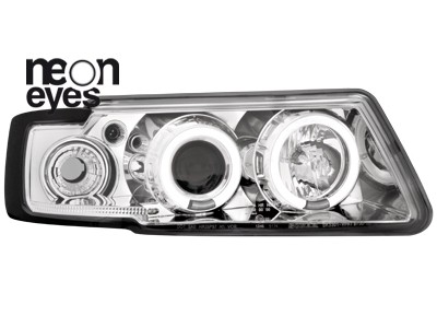 Koplampen VW Passat 3B 96-00 Angel Eyes Ice CCFL