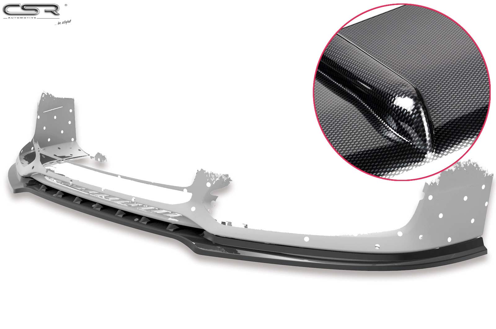 Voorspoiler Audi S8 D4 (Plus) CSR Carbon Look