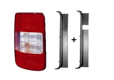 achterlichtglas, beide types, rechts VW Caddy, 2004-2010