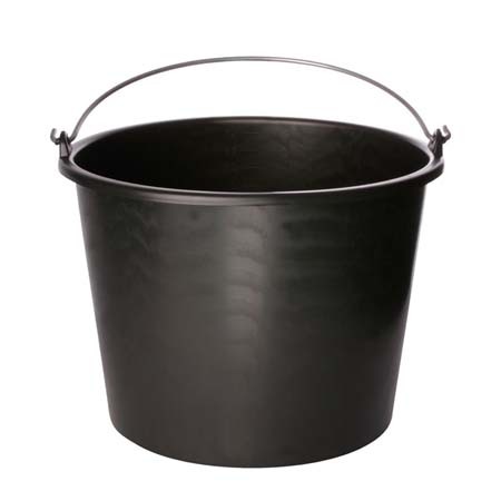 Emmer 12L zwart
