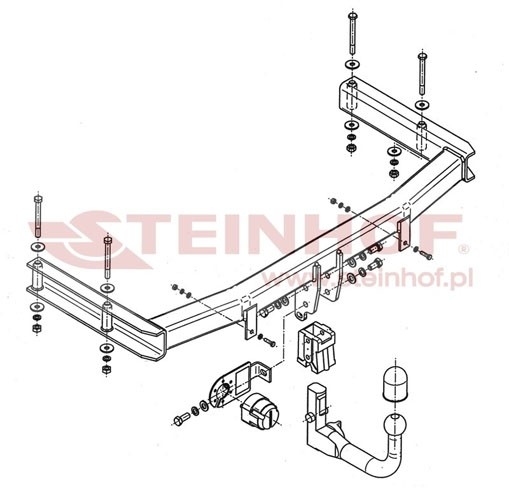 Trekhaak Seat Exeo 4D 2008-....