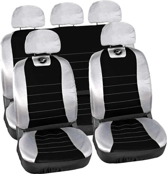 Sparco SPC-Line stoelhoezenset Classic zwart