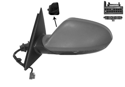 Buitenspiegel Links Audi A6 04/11> 16P