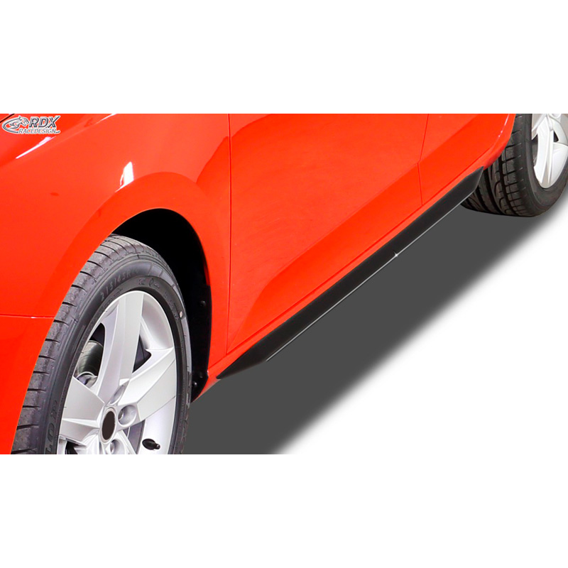 Sideskirts 'Slim'  Opel Kadett E (ABS zwart glanzend)