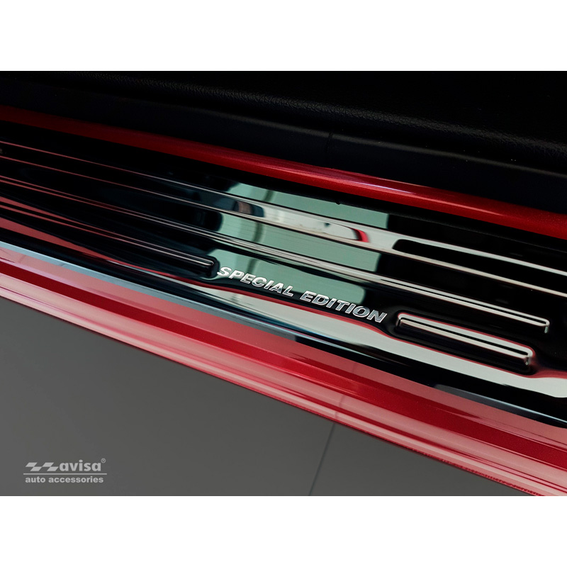 Zwart RVS Instaplijsten  Honda CR-V (CW) 2018- 'Special Edition' - 4-delig