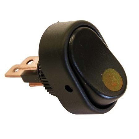 Schakelaar 'LED' 12V 30A rood LED