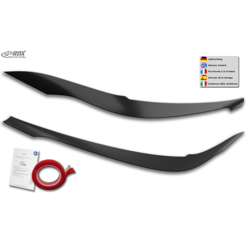 Koplampspoilers  BMW 3-Serie G20/G21 Sedan/Touring 2019- (ABS)