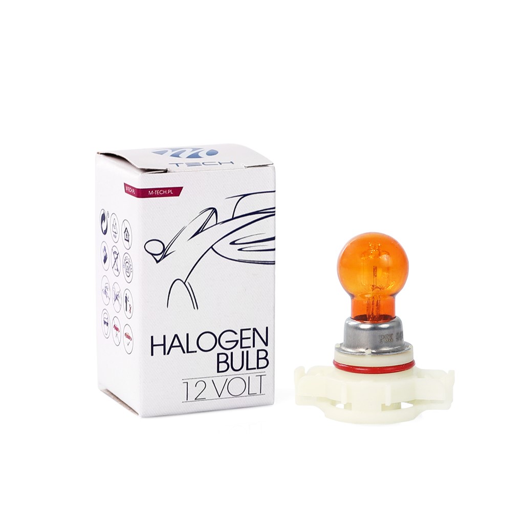PSX12V 24W Amber M-tech lamp
