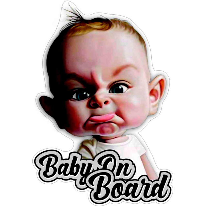 Auto Tattoo Sticker Baby On Board - 11x16cm