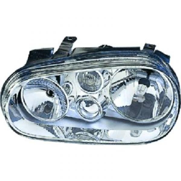 Koplamp links GOLF IV 98->> ZONDER Mistlamp