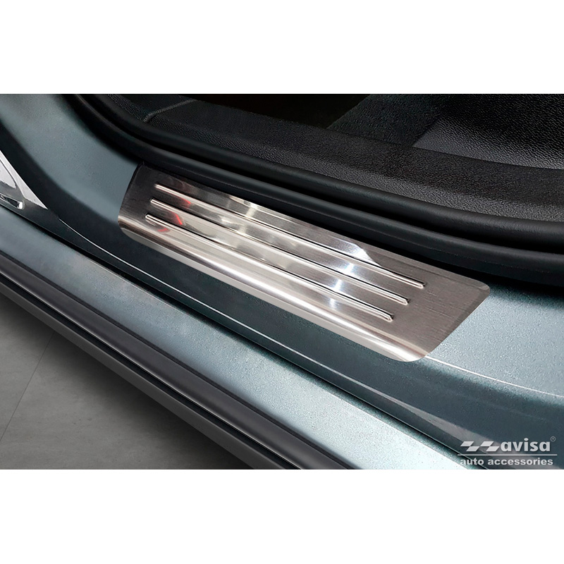 RVS Instaplijsten  Volvo S60 III & V60 II 2018- - 'Lines' - 4-delig