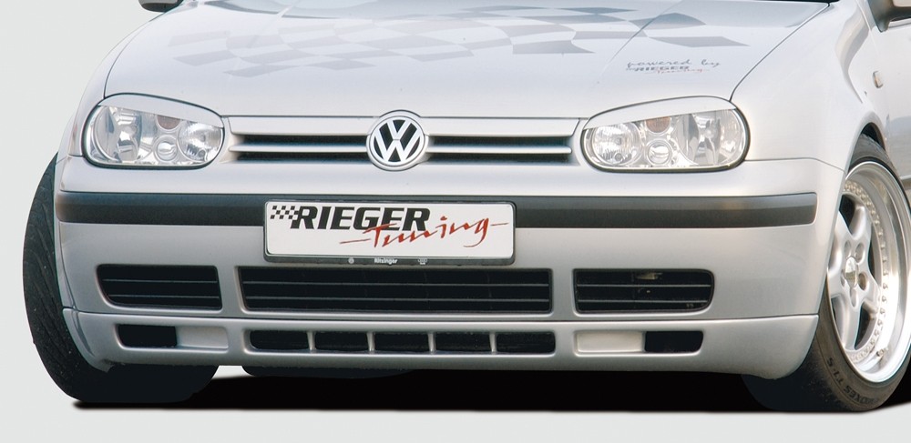 Voorspoiler v6 look VW Golf IV Rieger