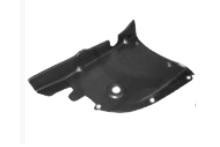 binnenscherm, plastic, voor, rechts Peugeot 406, 1999-2004