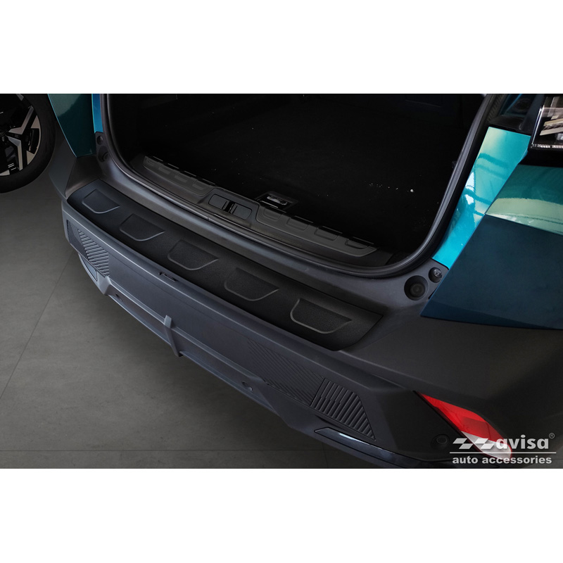 Matzwart RVS Achterbumperprotector  Peugeot 408 II Fastback 2023-