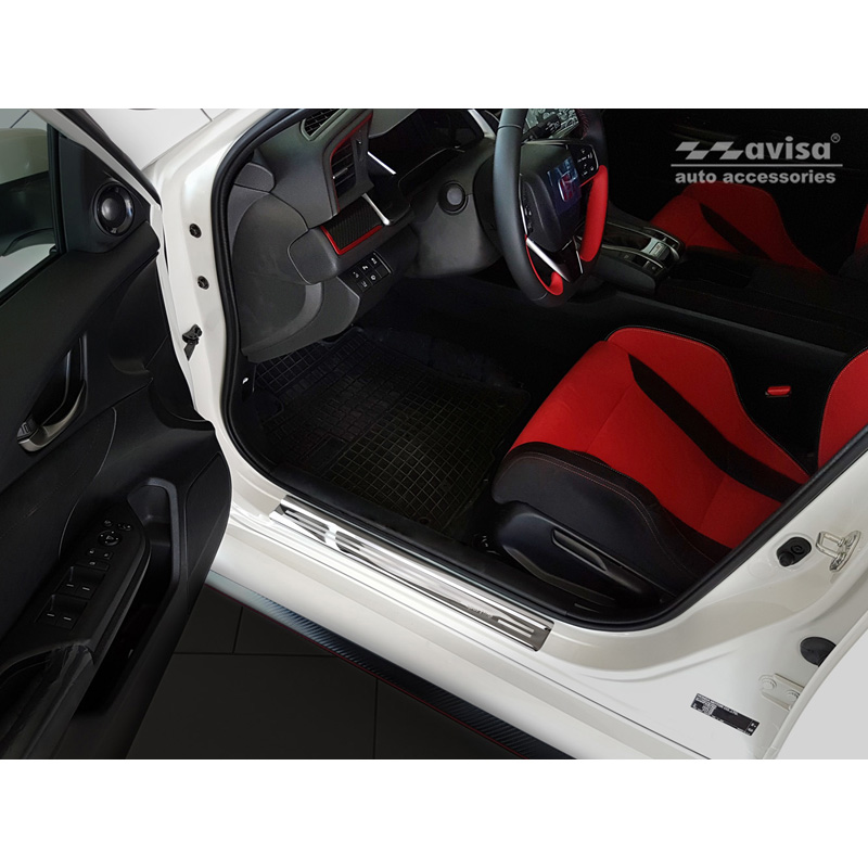 RVS Instaplijsten  Honda Civic X HB 5-deurs 2017-2022 'Sportline' - 4-delig