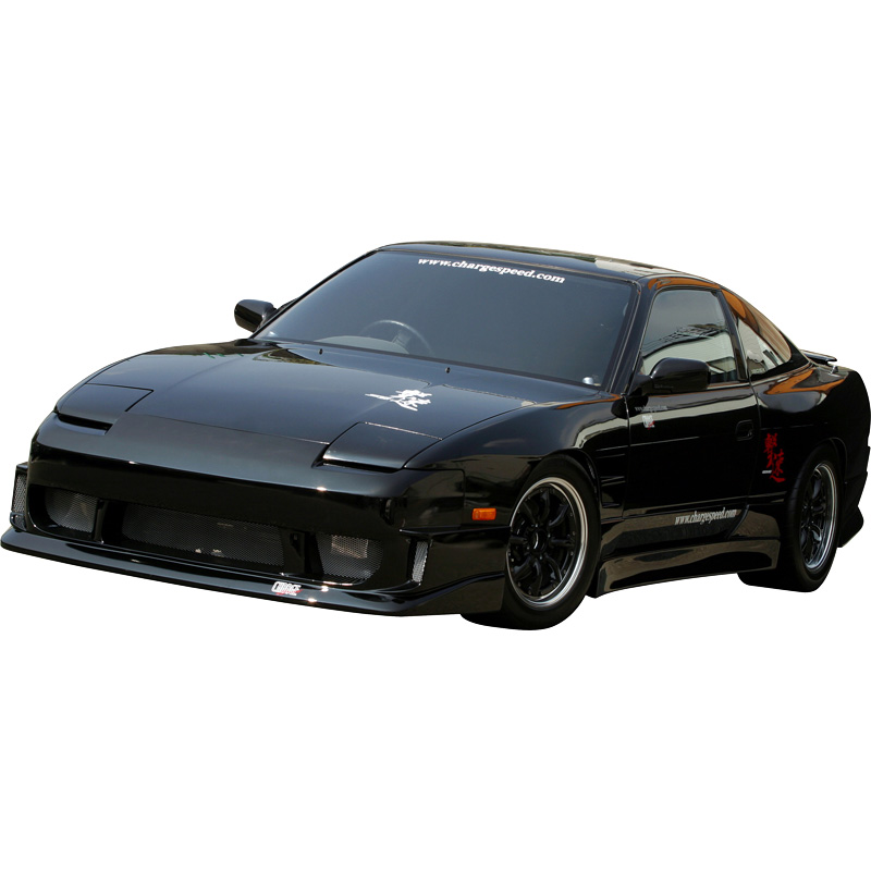 Chargespeed Voorbumper  Nissan RPS13 180SX 2e/3e Serie (FRP)