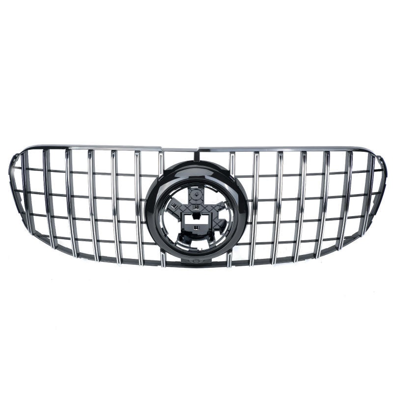 Grill Mercedes GLS X167 18-.. Glans Zwart / Chroom