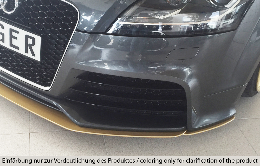 Front Splitter add-ons Audi TT RS ABS
