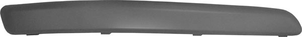 Bumper lijst rechts VW Polo 9N3 05-09 SPUITBAAR