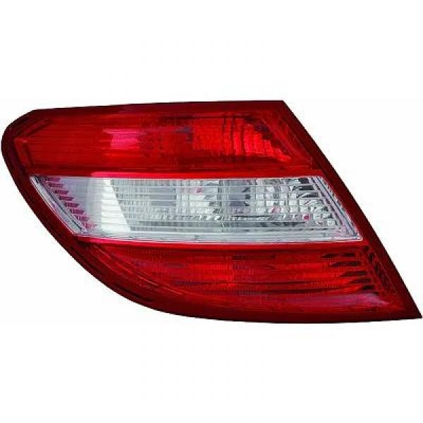 Achterlicht links W204 07-02.11 ROOD/WIT