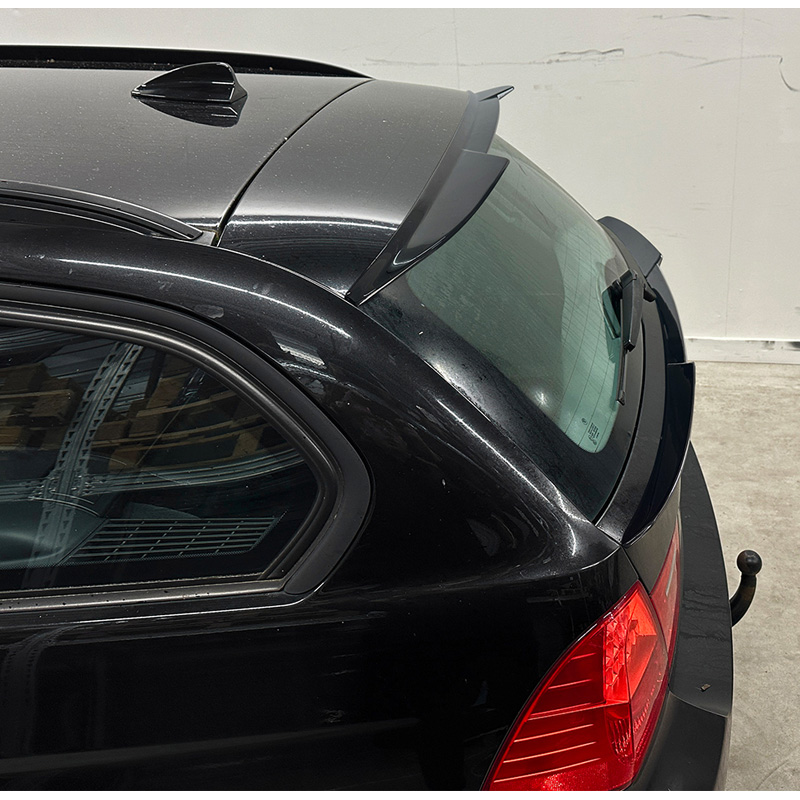 Dakspoiler (Spoiler Cap)  BMW 3-Serie E91 Touring 2005-2012 (ABS Glanzend zwart)