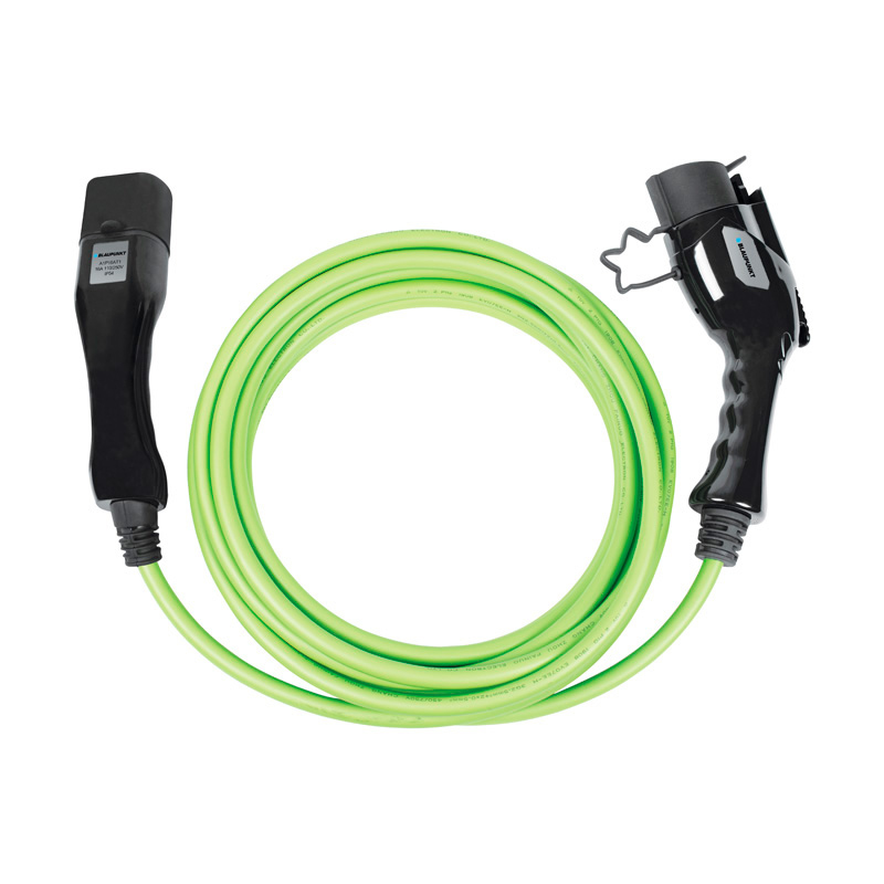 Blaupunkt Electric Vehicle Laadkabel Type1>2 16A 1ph A1P16AT1 8m
