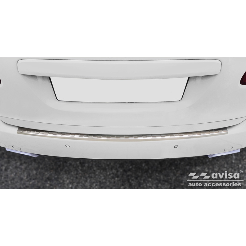 RVS Achterbumperprotector  Porsche Cayenne II 2010-2014 & FL2014- 'Ribs'