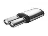 Sport-Eindemper 2x95x65mm Universeel RVS Ulter-Sport