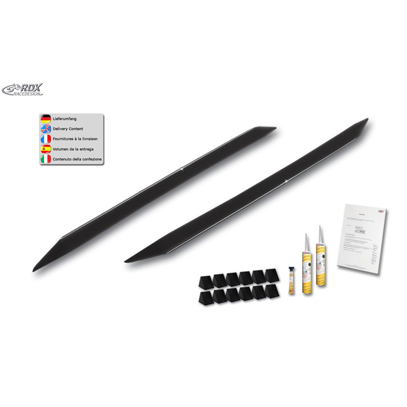 Sideskirts  Dodge Caliber 2006- 'Slim' (ABS)