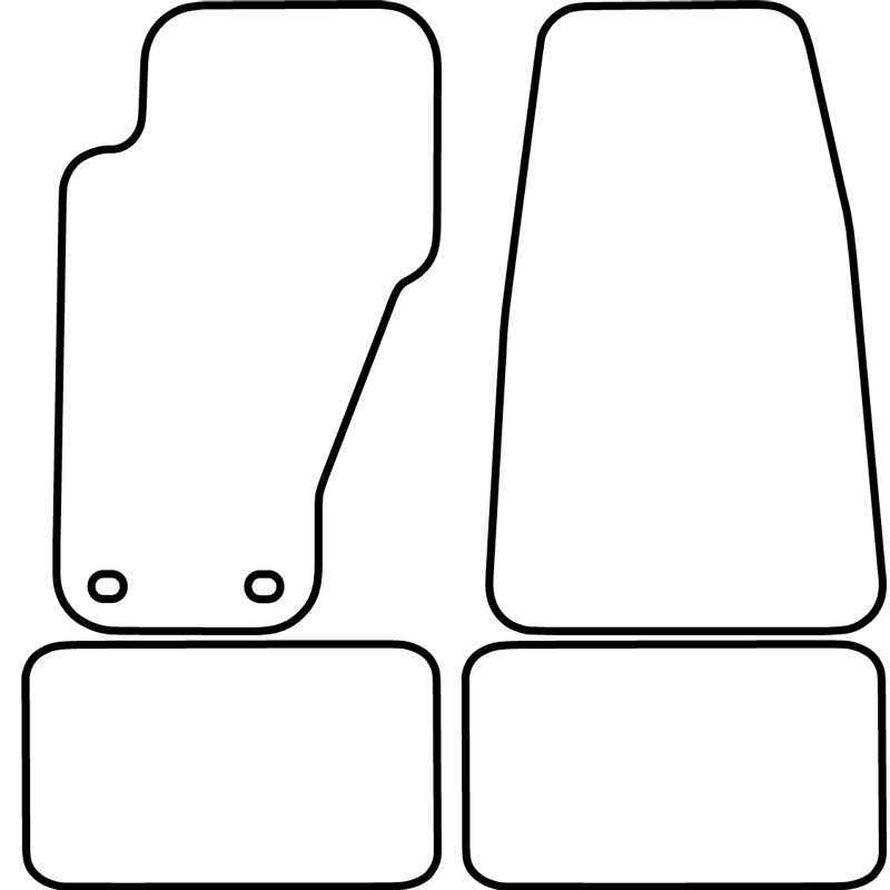 Automatten Velours  Jeep Grand Cherokee 1993-2005