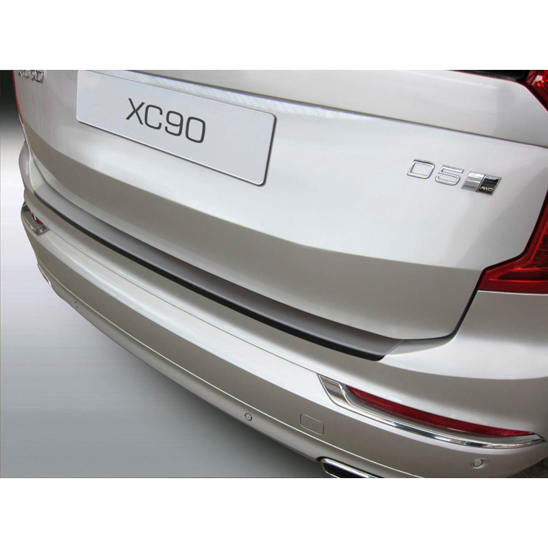 ABS Achterbumper beschermlijst  Volvo XC90 2/2015- Zwart