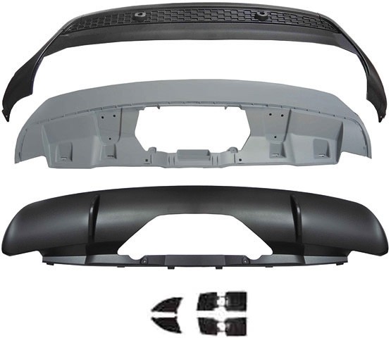 Achterdiffusor BMW E71 08-14