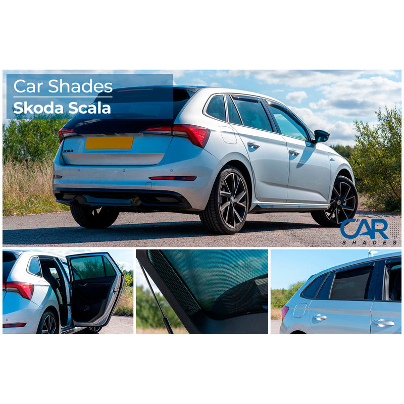 Set Car Shades  Skoda Scala HB 5-deurs 2019- (6-delig)