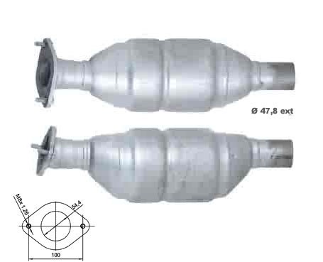 Fiat PALIO 1.9D 1910 cc 46 Kw / 63 cv 223A6.000 Magnaflow CAT Bo