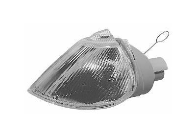 knipperlicht, incl fitting, wit, rechts,-06/1998 Renault Laguna,
