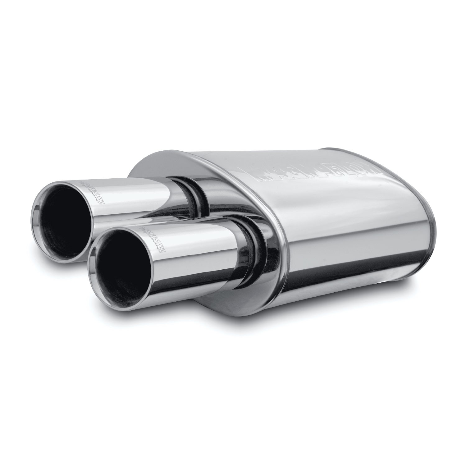 Muffler W/Tip Mag SS 14X5X8 2.25/3 Magnaflow Demper