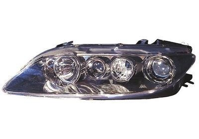 koplamp, Bosch, met mistlamp, titanium, rechts, 08/2005-Mazda 6,