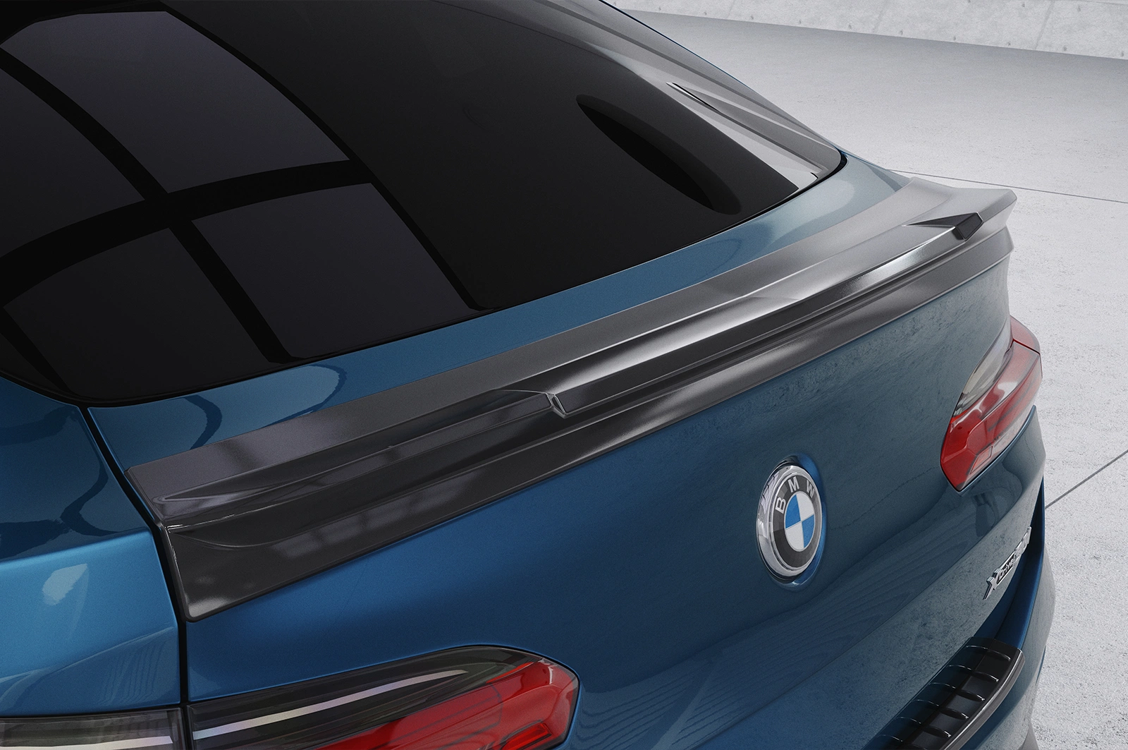 Achterspoiler BMW X4 G02 2018- Glans Zwart – CSR