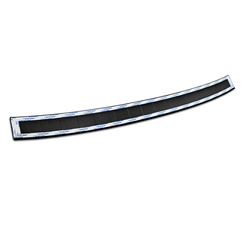 Matzwart RVS Achterbumperprotector  Audi A4 Avant S-Line 2015-2019 & Facelift 2019- 'Ribs'