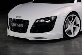 Spoilerzwaard voor Voorspoiler Audi R8 Rieger Carbon