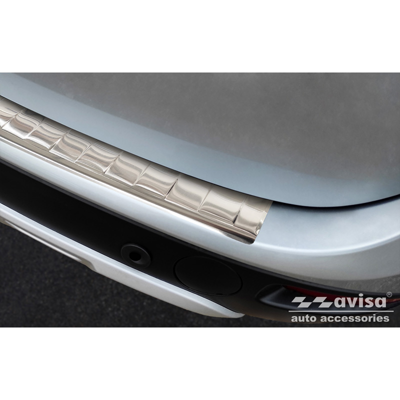 RVS Achterbumperprotector  Dacia Lodgy 2012-2017 & FL 2017- 'Ribs'
