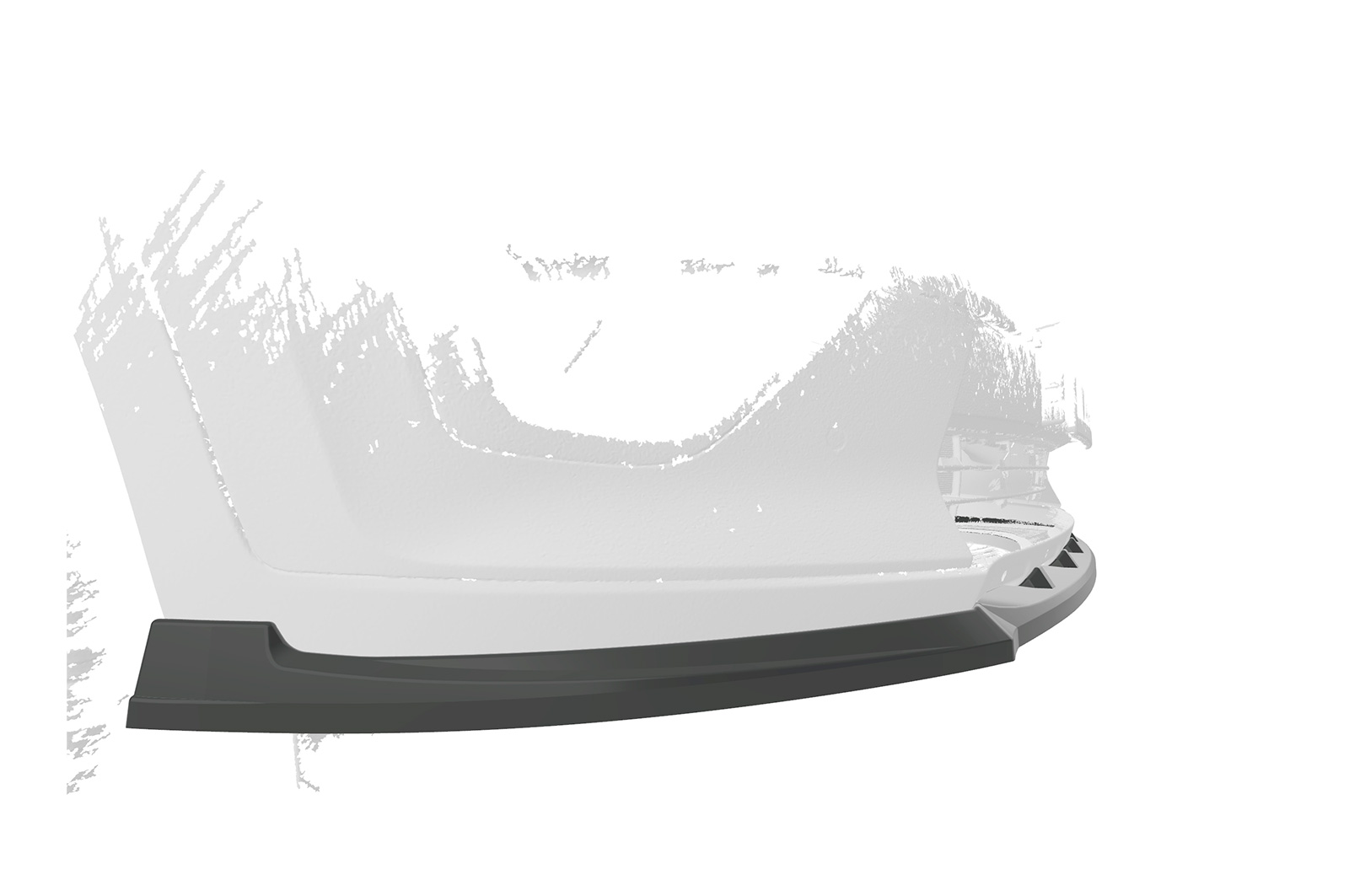 Voorspoiler Kia Sportage QLE CSR Glans Zwart