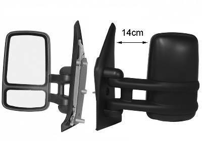 spiegel, arm 14 cm, rechts Opel Movano, 1999-2003