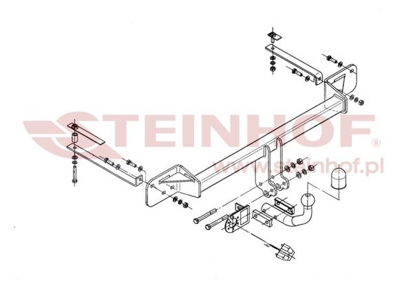 Trekhaak Fiat Punto Grande 3/5D 09/2005-2013
